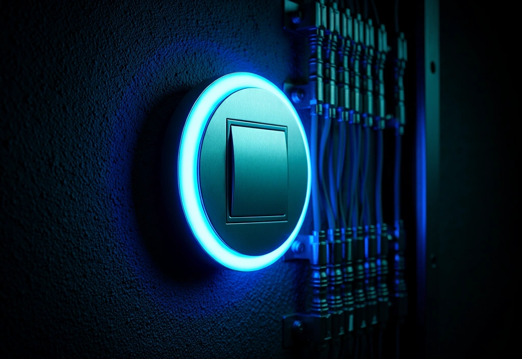 Smart lighting control installation